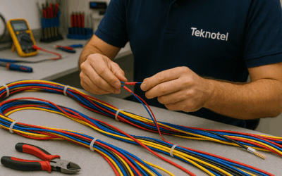 Cablaggi industriali su misura: innovazione, qualità e produzione 100% italiana – Teknotel