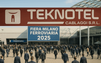 Teknotel Cablaggi ospite alla Fiera Milano Ferroviaria 2025: Innovazione e Networking nel cuore della tecnologia ferroviaria